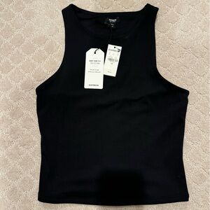 Black sleeveless spandex Express NWT Shirt
